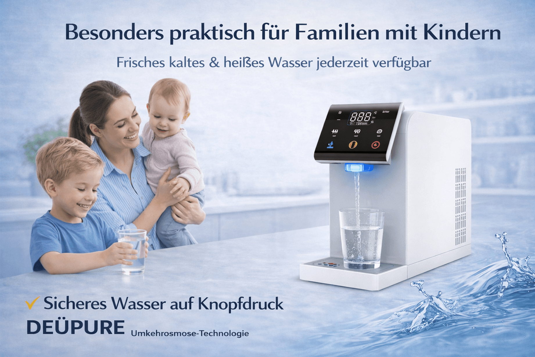 Besonders praktisch für Familien mit Kindern